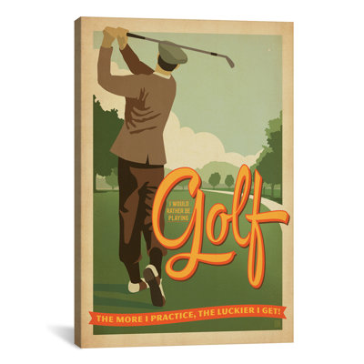 Golf Wall Art You Ll Love In 2019 Wayfair